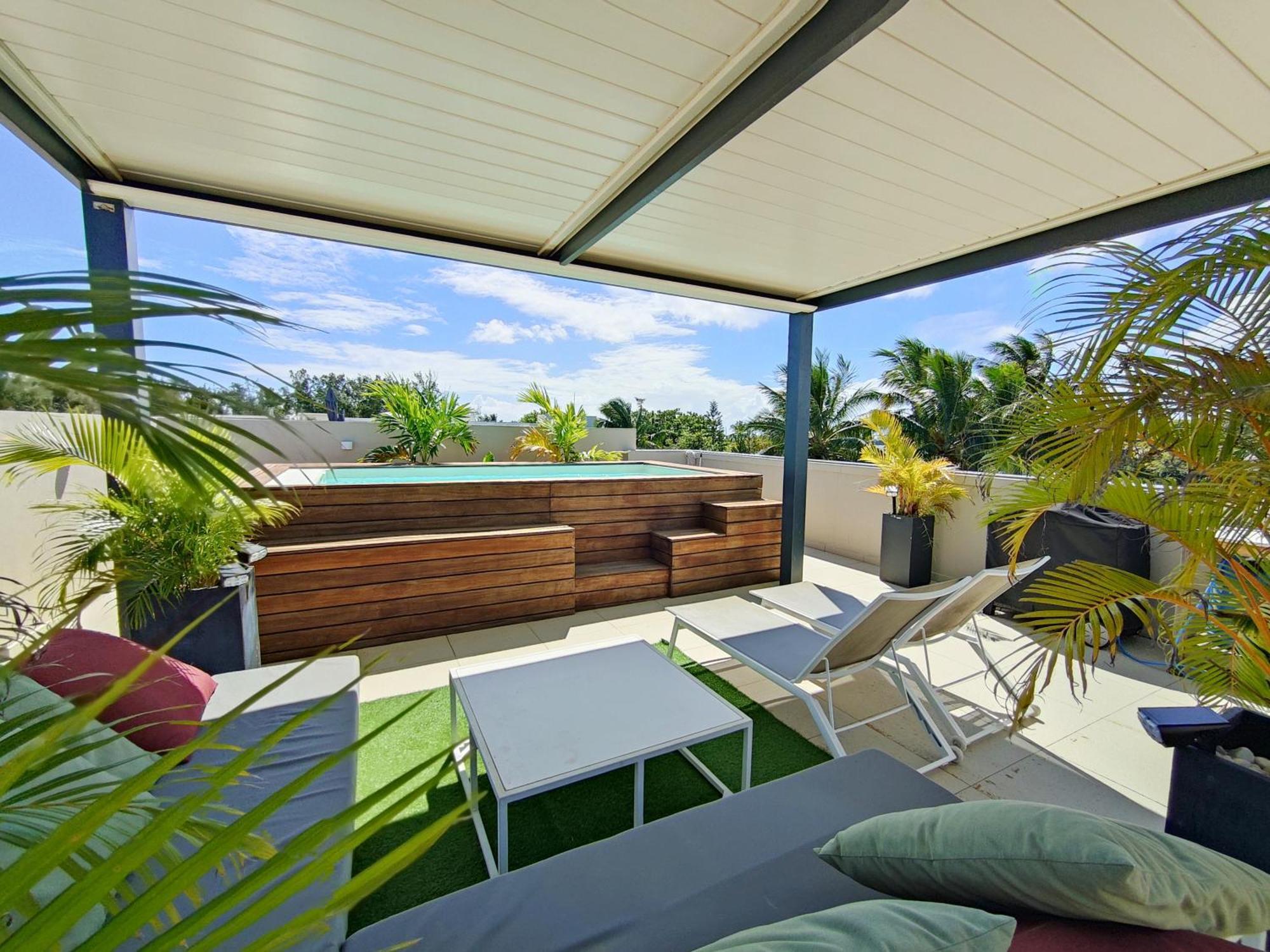 Villa Eden-2 Bedrooms With Private Rooftop Terrace & Pool, Access To Private Beachclub, Ki Residences, Pereybere - Managed By Ksn Grand-Baie Kültér fotó