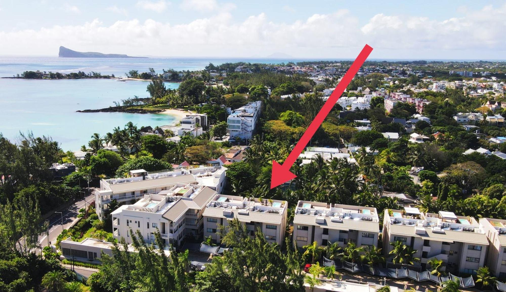Villa Eden-2 Bedrooms With Private Rooftop Terrace & Pool, Access To Private Beachclub, Ki Residences, Pereybere - Managed By Ksn Grand-Baie Kültér fotó